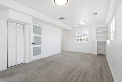 Finished basement inside 1192 Windsor Park Dr home for sale in Fruita Colorado