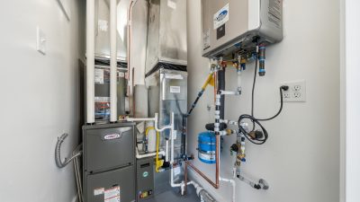 Dedicated mechanical closet at 2157 Monument Lane in Grand J
