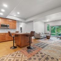 Finished basement at 2257 Sienna Creek Ct in Grand Junction designed for entertaining